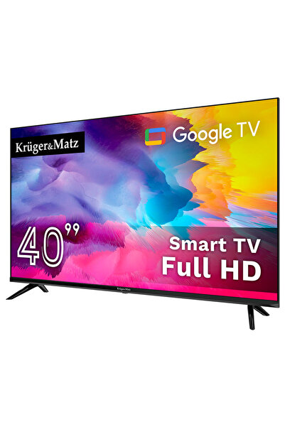 Kruger&Matz Google Smart TV 5.0 40 Inch 101cm H265 Hevc