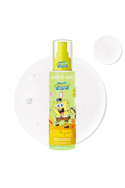 WET N WİLD Sünger Bob Kelp Shake Setting Mist-Makyaj Sabitleyici Sprey-100 ML