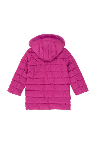 U.S. Polo Assn. Girl's Fuchsia Coat 50313175-Vr023