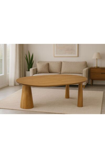 AlyaM BOHEM AHŞAP ORTA SEHPA