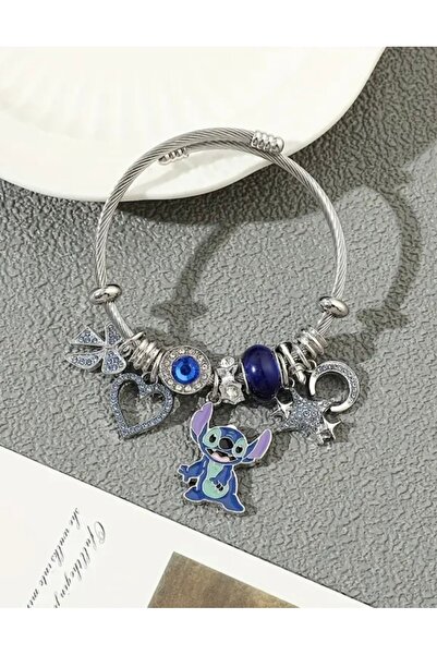 AYDA STORE Stitch Charmlı Bileklik