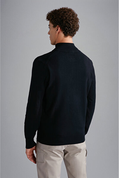 PAUL&SHARK Viscose Sweater with Zipper