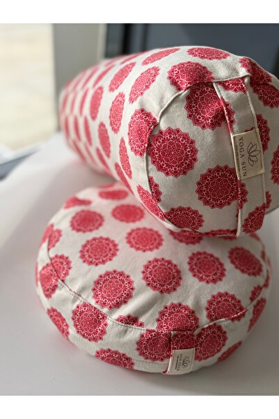 SUNYOGA Μαξιλάρι με μοτίβο μάνταλα και μαξιλάρι διαλογισμού γιόγκα με γέμιση ...