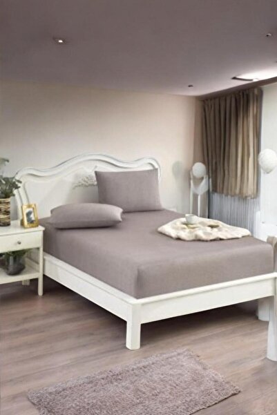 sternen glanz Veloriarn Cotton Fitted Elastic Sheet + Pillowcase Set