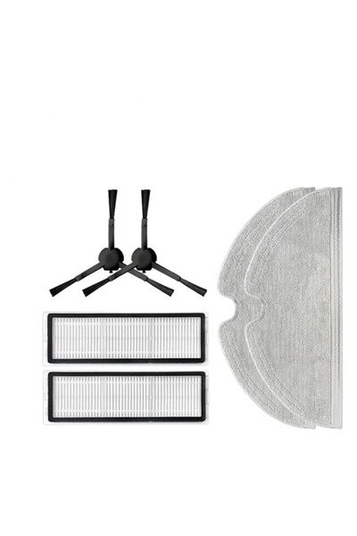 ROPALDE Xiaomi Vacuum Mop 2 Pro+ (with Camera) Robot Vacuum Cleaner Compatible 6-Piece Spare Parts Set