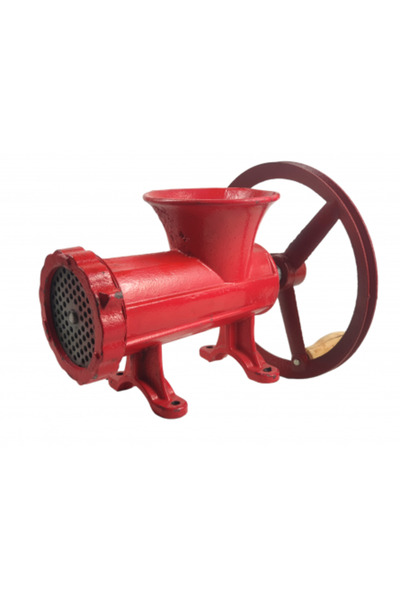 elefant Manual Meat Grinder No. 32, TB- 3, Cast Iron, with Pulley