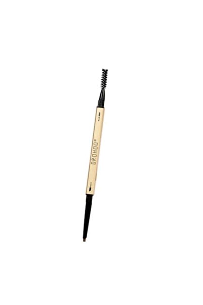 OEM Retractable eyebrow pencil, Luxury Power Brow, 2-ended, shade coffee brown