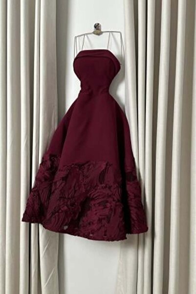 Orange Elegant Luxury Evening Dress