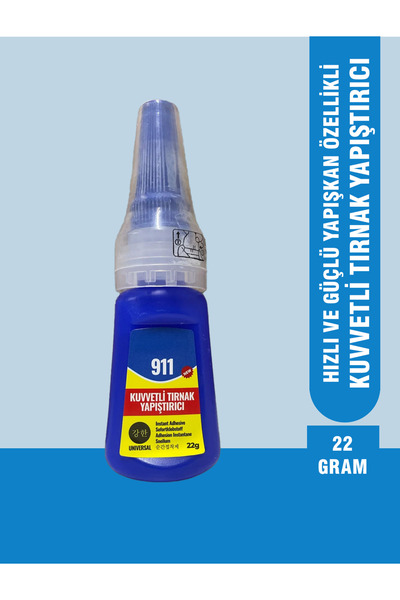 PAX Kuvvetli Takma Tırnak Tips Yapıştırıcı 22gr - Ultra Güçlü