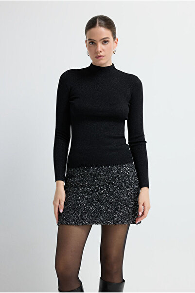 adL Simli Balıkçı Triko Kazak