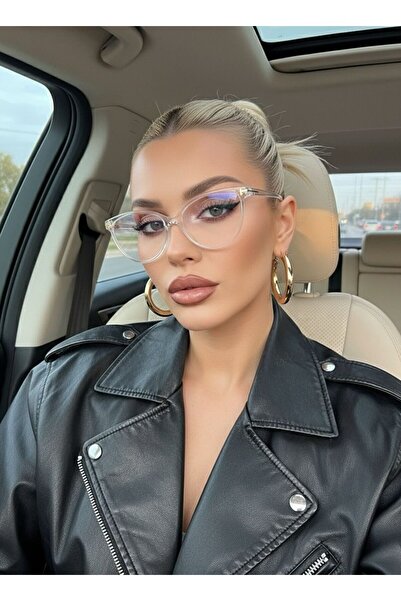 Goldmine Unisex Tarry Blue Light Protection Screen Glasses Transparent