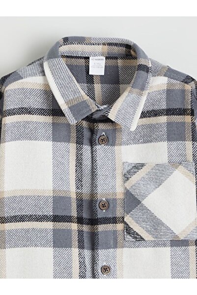 LC Waikiki Lcw Kids Plaid Boy Lumberjack Shirt