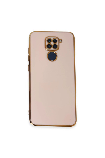 Twin Store غطاء سيليكون لفولت لهاتف ريدمي نوت 9 - وردي