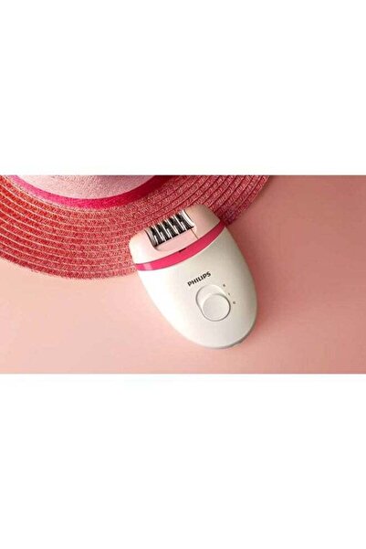 Philips BRE235/00 Satinelle Essential Corded Epilator White/Pink