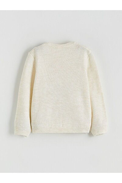 LC Waikiki Lcw Kids Bow Printed Girls' Cardigan