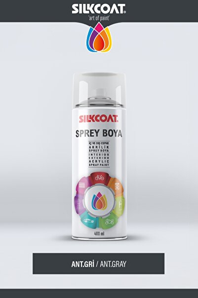 Silkcoat Premium Dekoratif Sprey Boya 400 ML – Mobilya, Duvar, Metal, Plastik...