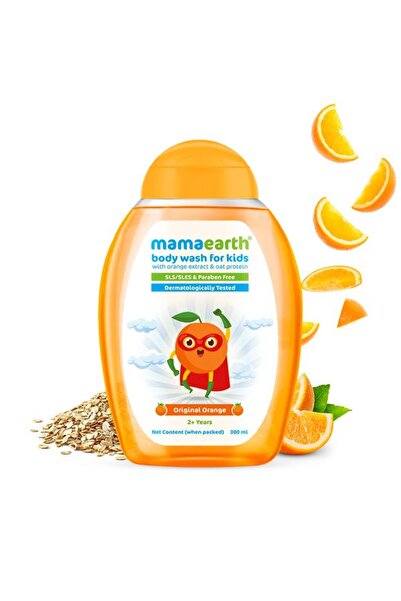 Mamaearth Original Orange Body Wash For Kids, 300ml