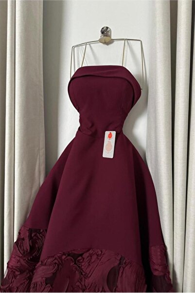 Orange Elegant Luxury Evening Dress