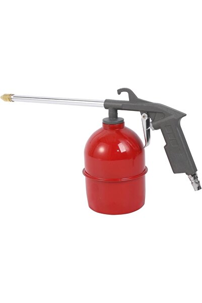 Lawazim مسدس رش ديزل حديدي - أحمر - رشاش هوائي عالي التحمل للسيارات