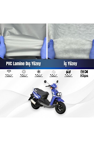 ULTRASHOP YAMAHA BW's 100 Su Geçirmez Motosiklet Brandası Motor Branda