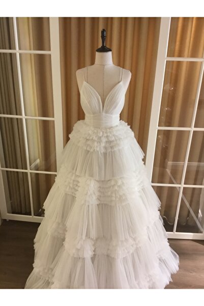 Tuğçe modaevi bursa Tasarım gelinlik nikah elbisesi