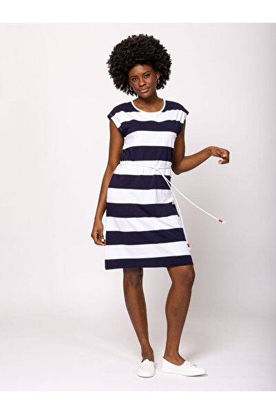 Heavy Tools Rochie de vară pentru femei VENLAS25 NAUTIC M