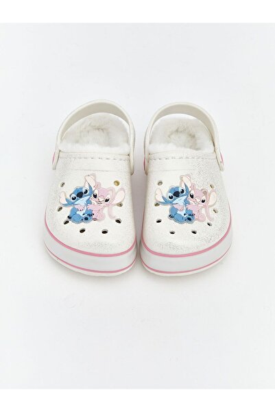 LC Waikiki Lcw Steps Lilo and Stitch Printed Baby Girl House Slippers