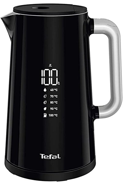 TEFAL Smart'n Light 1.5L Digital Electric Kettle (Black) KO853840
