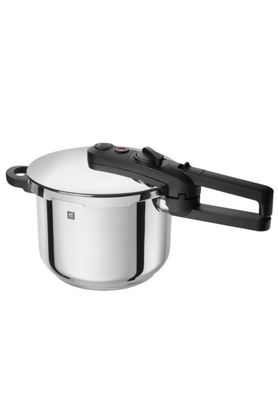 ZWILLING Oală sub presiune EcoQuick II 64243422, 4l, 22cm, Supapă de siguranță, Oțel inoxidabil, Inducție, Argintiu