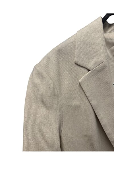 Stradivarius elegant linen blazer, Beige, size XL