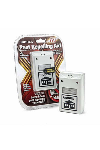 Riddex Set of 2 Rodent and Devices (anti-mice, anti-rats, anti-cockroaches)