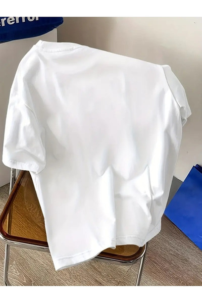 Touz Moda Nirvana Printed Unisex Oversized T-Shirt