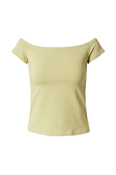 Weekday Off Shoulder T-Shirt Women