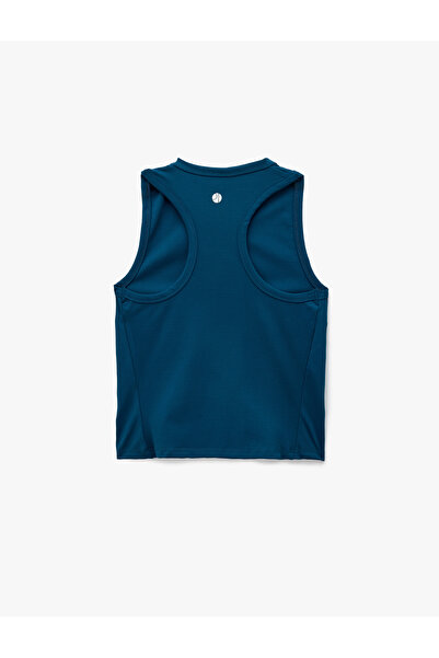 Koton Slim Fit Sleeveless Crew Neck Sports Tank Top