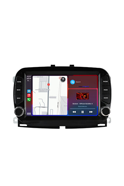NavStore Dedicated Navigation Fiat 500 (2016-2019), 7Inch, 2Gb Ram, 64Gb Storage, Carplay