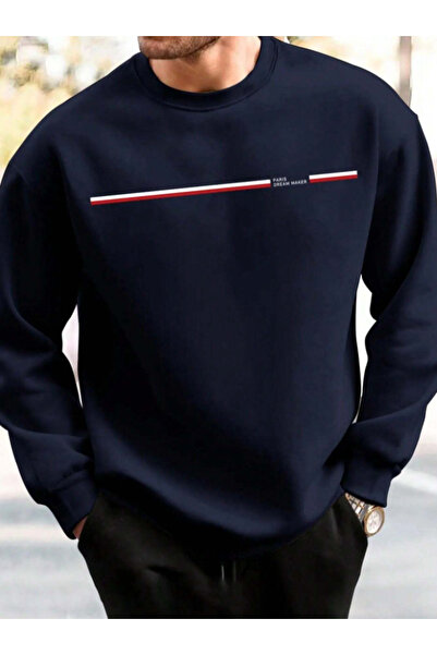 Revasser Unisex Kadın/Erkek Detaylı DREAM Özel Baskılı Renkli Oversize Bisikl...