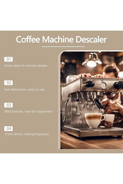 NALACAL Coffee Machine Descaler (2 pc) - Universal Descaling Solution for Coffee Makers & Espresso Machines