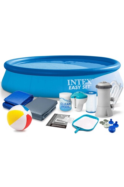 Other Basen ogrodowy rozporowy 366 x 76 cm 15w1 INTEX 28132