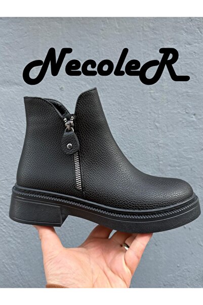 Neco Flat Sole Women's Winter Boots, Non-Slip Sole, Easy to Wear