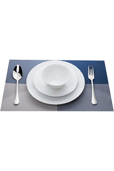 Cuisine Art Opalware Dining Collection - Exquisite White 12-Piece Dinnerware Set (4x10" plates, 4x7.