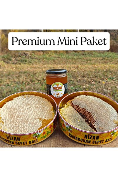 Hizan Yöreden Mini Paket 2 Kilo Karakovan Sepet Balı + 1 Kavanoz PremiumSüzme...