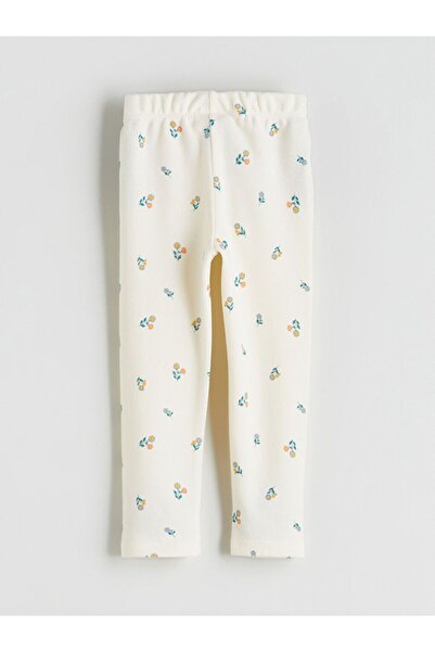 LC Waikiki Lcw Kids Elastic Waist Floral Girls' Leggings