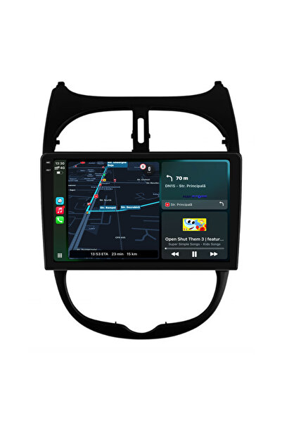 NavStore Dedicated Navigation Peugeot 206 (2001-2008), 2K, 12Gb Ram, 256Gb Storage, Carplay