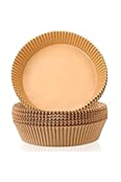 bleaws Home Brand Air Fryer Disposable Paper Liners, 100pcs, 16cm Round