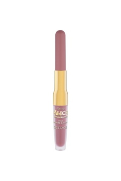 Catrice Lip Pencil + Lipgloss Disney Alice in Wonderland C 01 How Curious -