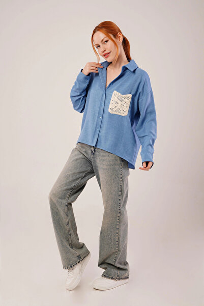 GENCULUS Ethnic Pocket Detailed Avi Shirt