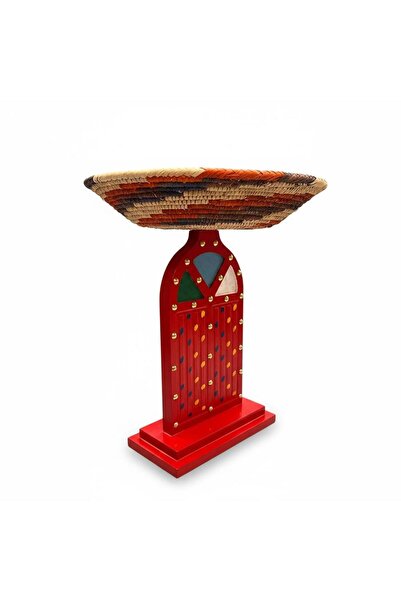 MAPRO Tafriya Rawashin serving dish with a khasf plate