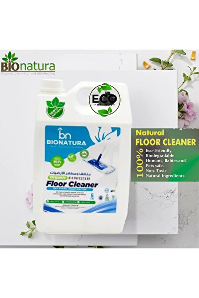 Bionatura Organic Floor Cleaner, 5 Litres, Eco-Friendly Disinfectant, Fresh Scent