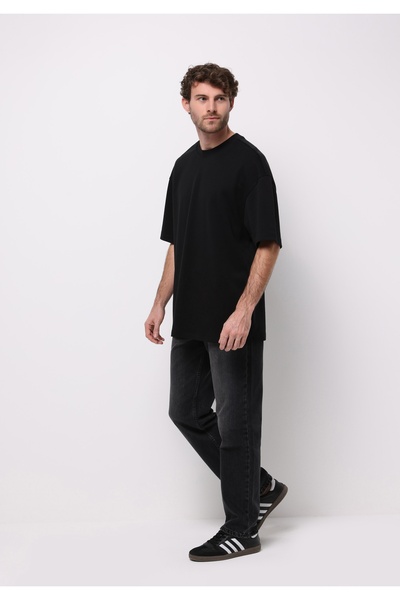 Colin's Loose Straight Fit Men's Black Jeans