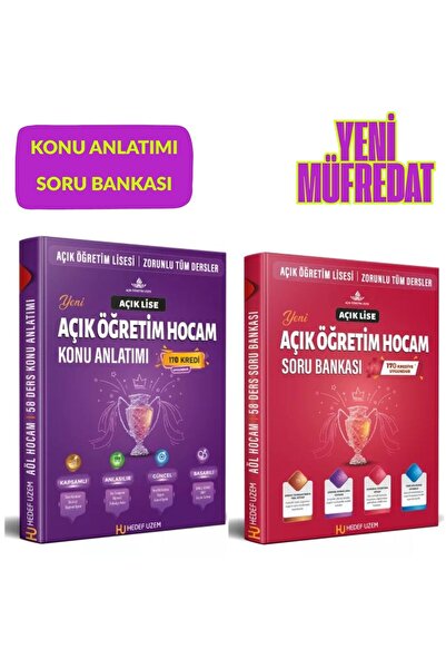 Liyakat Yayınları AÇIK LİSE TÜM DERSLER KONU +SORU BANKASI-AÖL HOCAM-Açık Öğr...